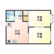 パレス浜野の間取り画像