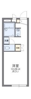 レオパレスファンタジスタの間取り画像