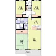 東長崎ハイツの間取り画像
