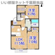 カンパーニュAの間取り画像
