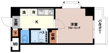 プレジールの間取り画像