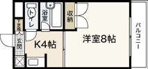 パティシェール吉川Ⅱの間取り画像
