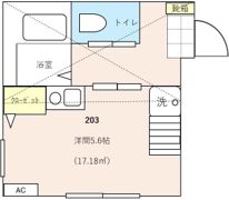 ラボーナ西横浜の間取り画像