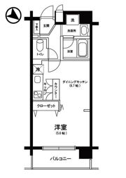 インフィニティ渋谷山手の間取り画像