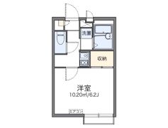 レオパレスアルカディアみゆきの間取り画像