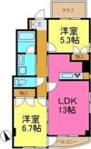 ローズガーデン楠元の間取り画像