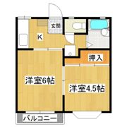 ルグランつくばの間取り画像