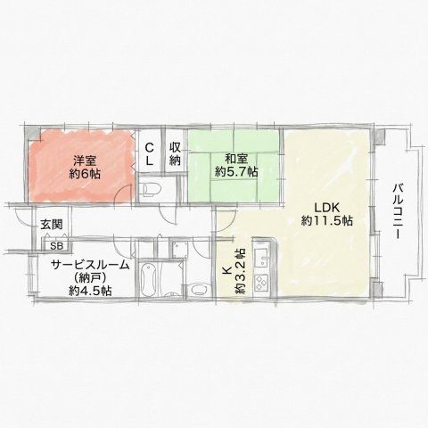 間取図
