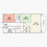 セザール枚方公園の間取り画像
