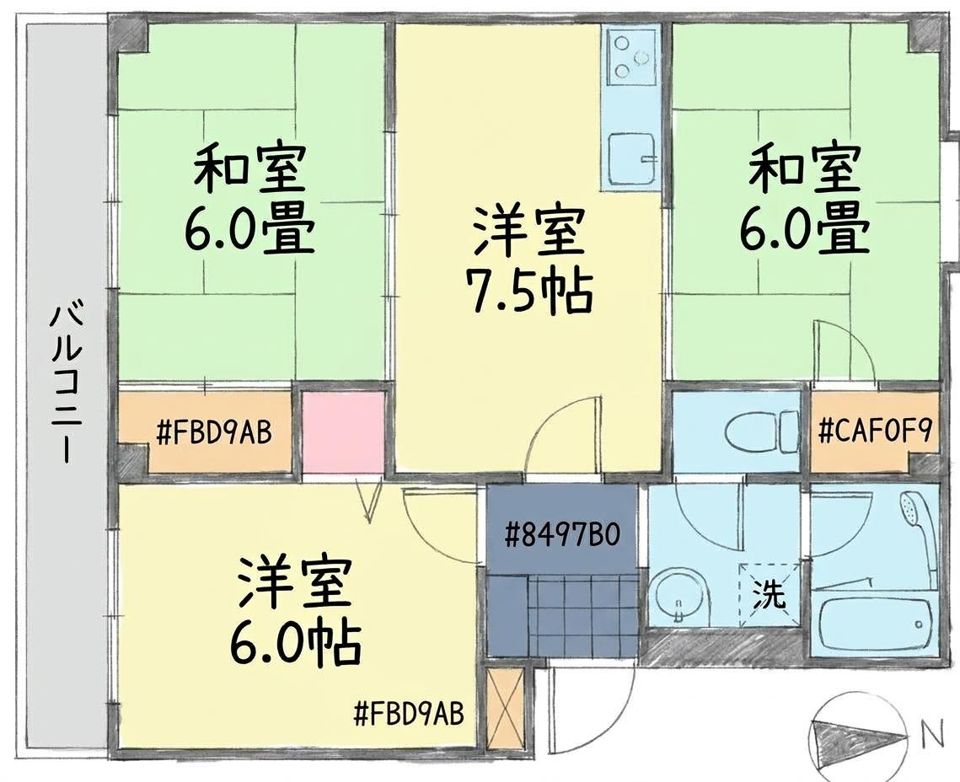 間取図