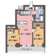 パルテール甲南山手の間取り画像