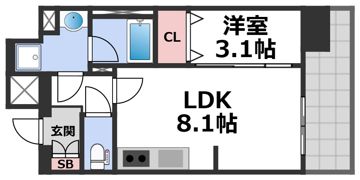 C.COLORⅢの間取り画像
