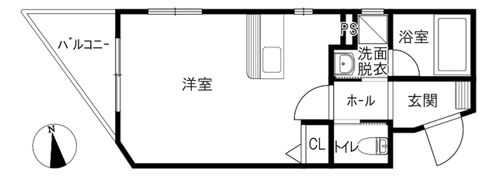 ベルハイムⅧの間取り画像