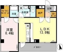HILL SIDE FOURの間取り画像