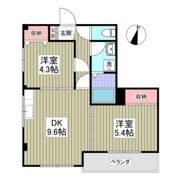シーサイドハイムカトウⅠの間取り画像
