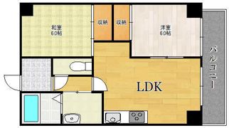 グランドール名神豊中の間取り画像