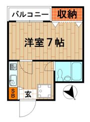 大橋ビルの間取り画像