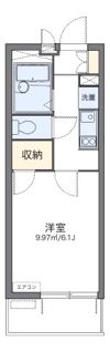 レオパレスエクセルケンFourの間取り画像