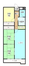 ヒルトンブルーの間取り画像