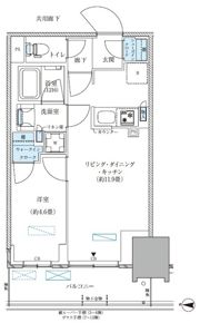 パークアクシス西大島コンフォートスクエアの間取り画像