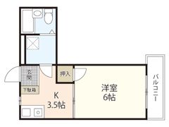 メゾン仁保の間取り画像