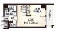 アルデール ヒル 内久宝寺の間取り画像