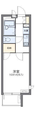 レオパレスヴァンルミエールの間取り画像