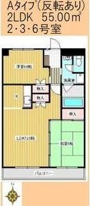エクセル石仏の間取り画像