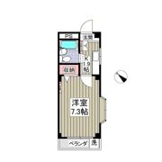 幸コーポの間取り画像