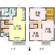 プレミアコート上袋 E棟の間取り画像