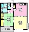 セゾンマツシマⅠの間取り画像
