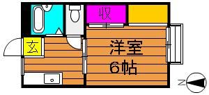 コーポ吉備路の間取り画像