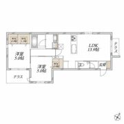Courage Westの間取り画像