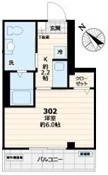 グレイスビレッヂの間取り画像