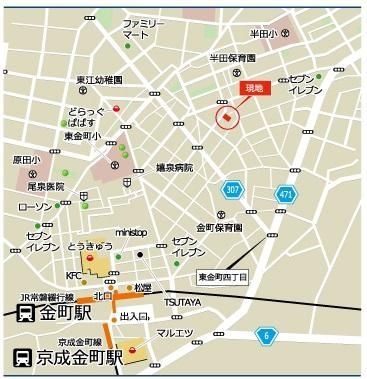 近くに施設あり