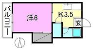 コーポユーの間取り画像