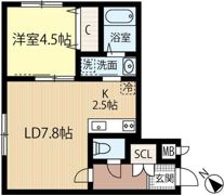 LA Conforto Chitose (ラ コンフォルト チトセ)の間取り画像
