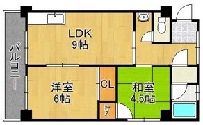 ラシーヌ新池の間取り画像