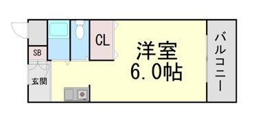 カームヒル箕面の間取り画像