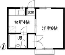 クレージュハイツの間取り画像