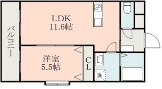 サンシャイン広木Ⅱの間取り画像