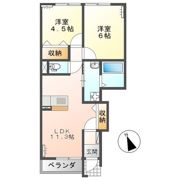 サニーハイムの間取り画像
