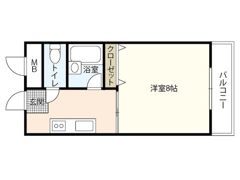 己斐西ハイムの間取り画像