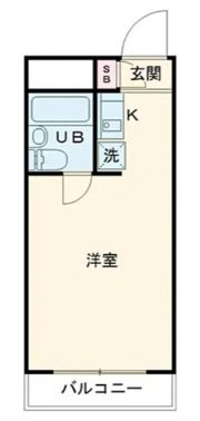 美和プラザ富士見ヶ丘の間取り画像