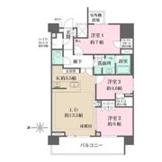 ザ・パークハウスアーバンス渋谷の間取り画像