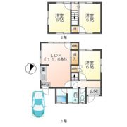 江崎貸家の間取り画像