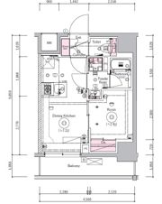 SYFORME YOKOHAMA-BANDOBASHIの間取り画像