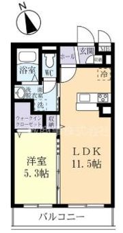 ヴィヴァーチェ阿見の間取り画像