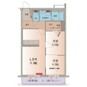 ハートフル インプローブの間取り画像
