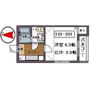 ファミリール山手の間取り画像